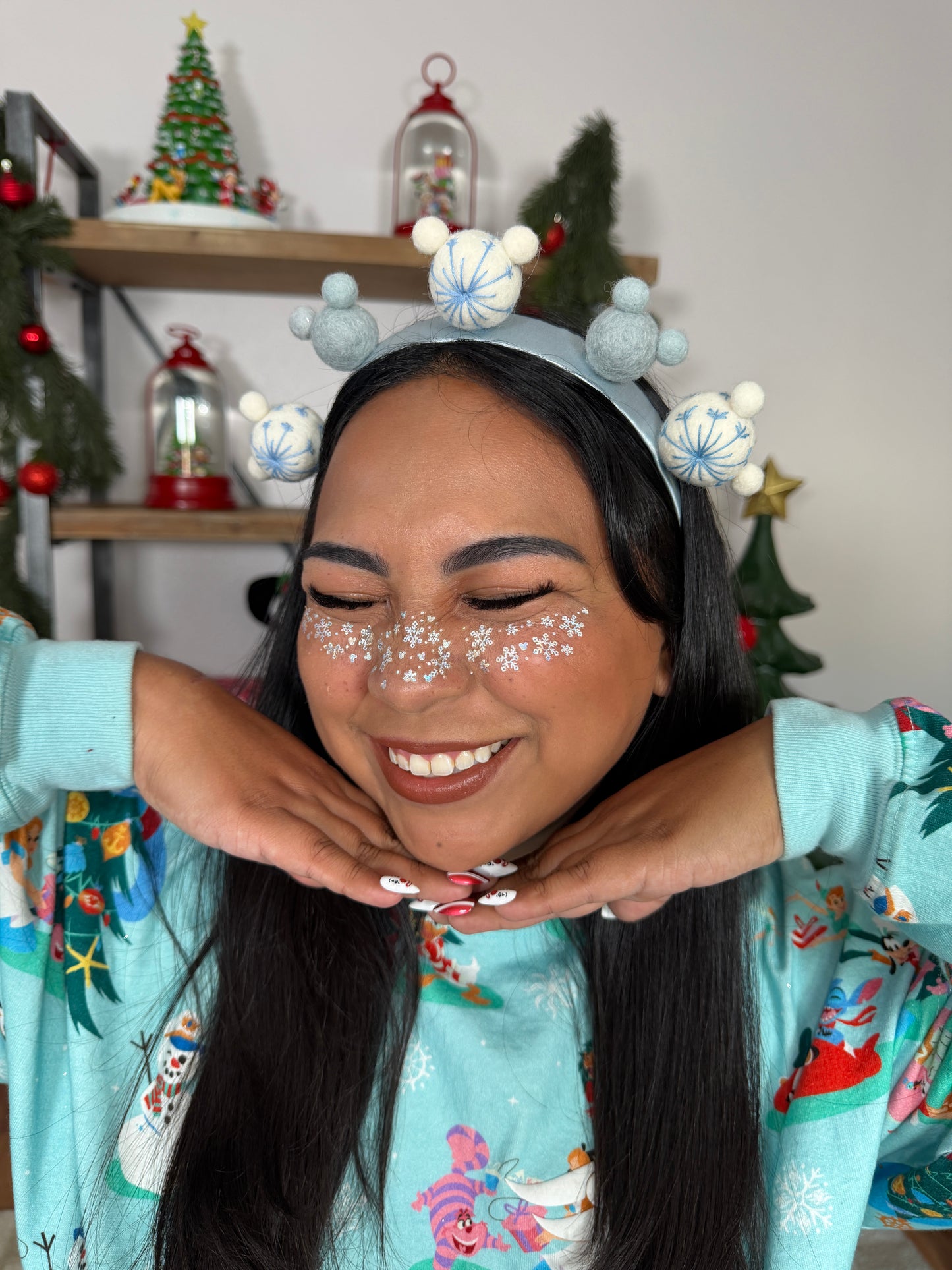 PRE ORDER Diamond Snowflake Mouse Pixie Dust Freckles (ESTIMATED TO SHIP DECEMBER 1)