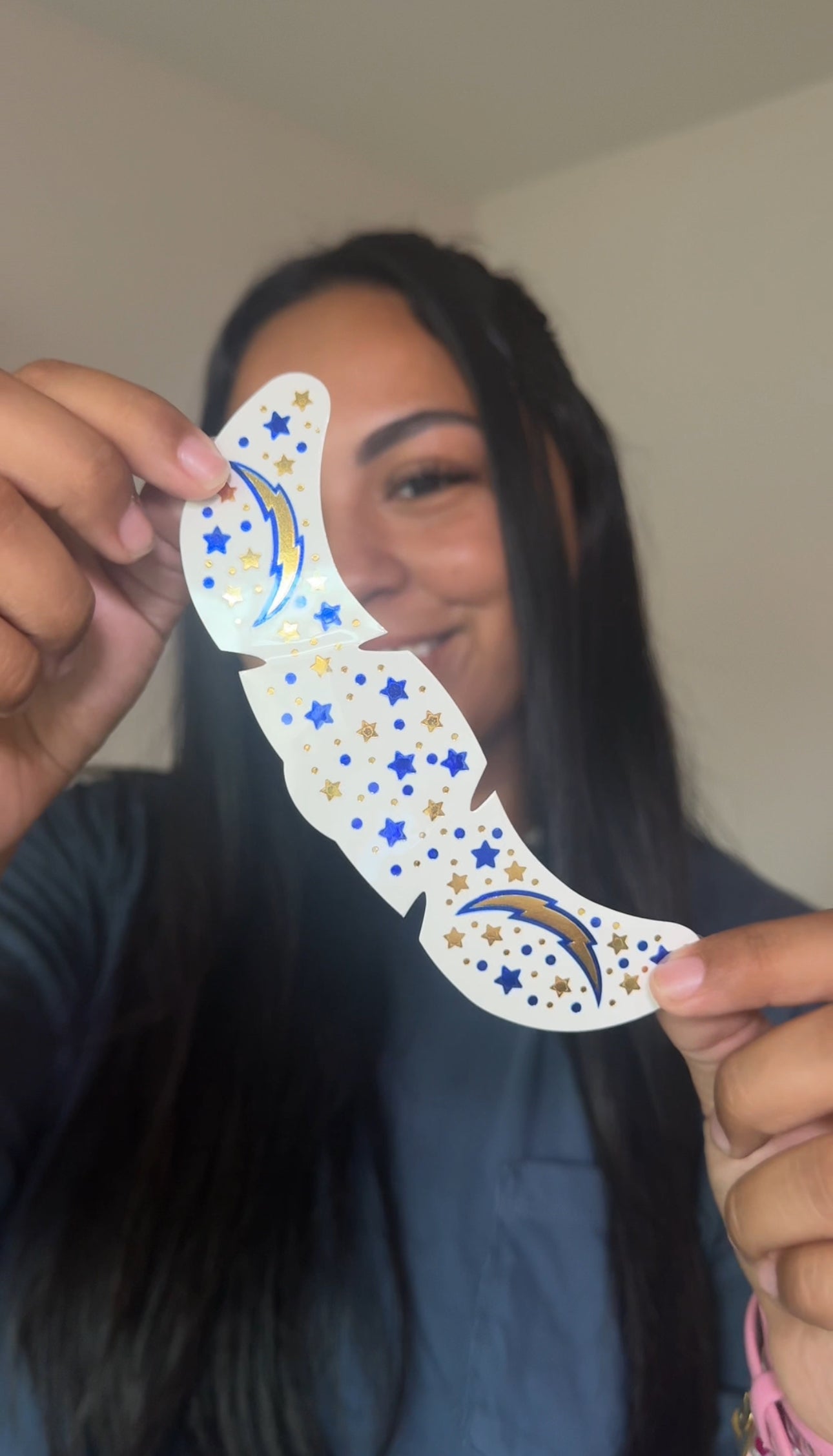 SD Chargers freckles