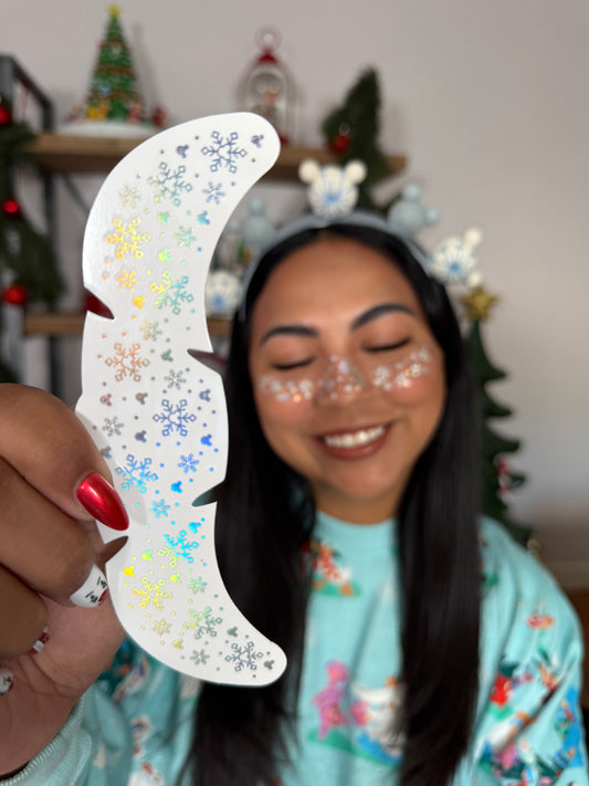 PRE ORDER Diamond Snowflake Mouse Pixie Dust Freckles (ESTIMATED TO SHIP DECEMBER 1)