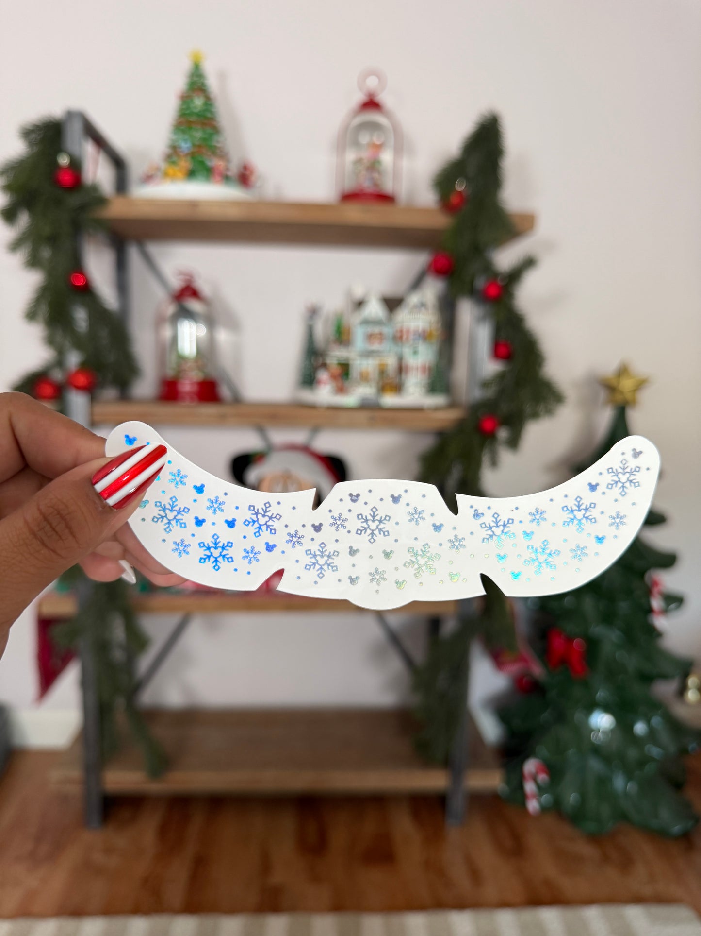 PRE ORDER Diamond Snowflake Mouse Pixie Dust Freckles (ESTIMATED TO SHIP DECEMBER 1)