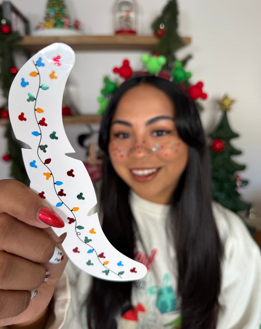 PRE ORDER Christmas Lights Mouse Pixie Dust Freckles (ESTIMATED TO SHIP DECEMBER 1)