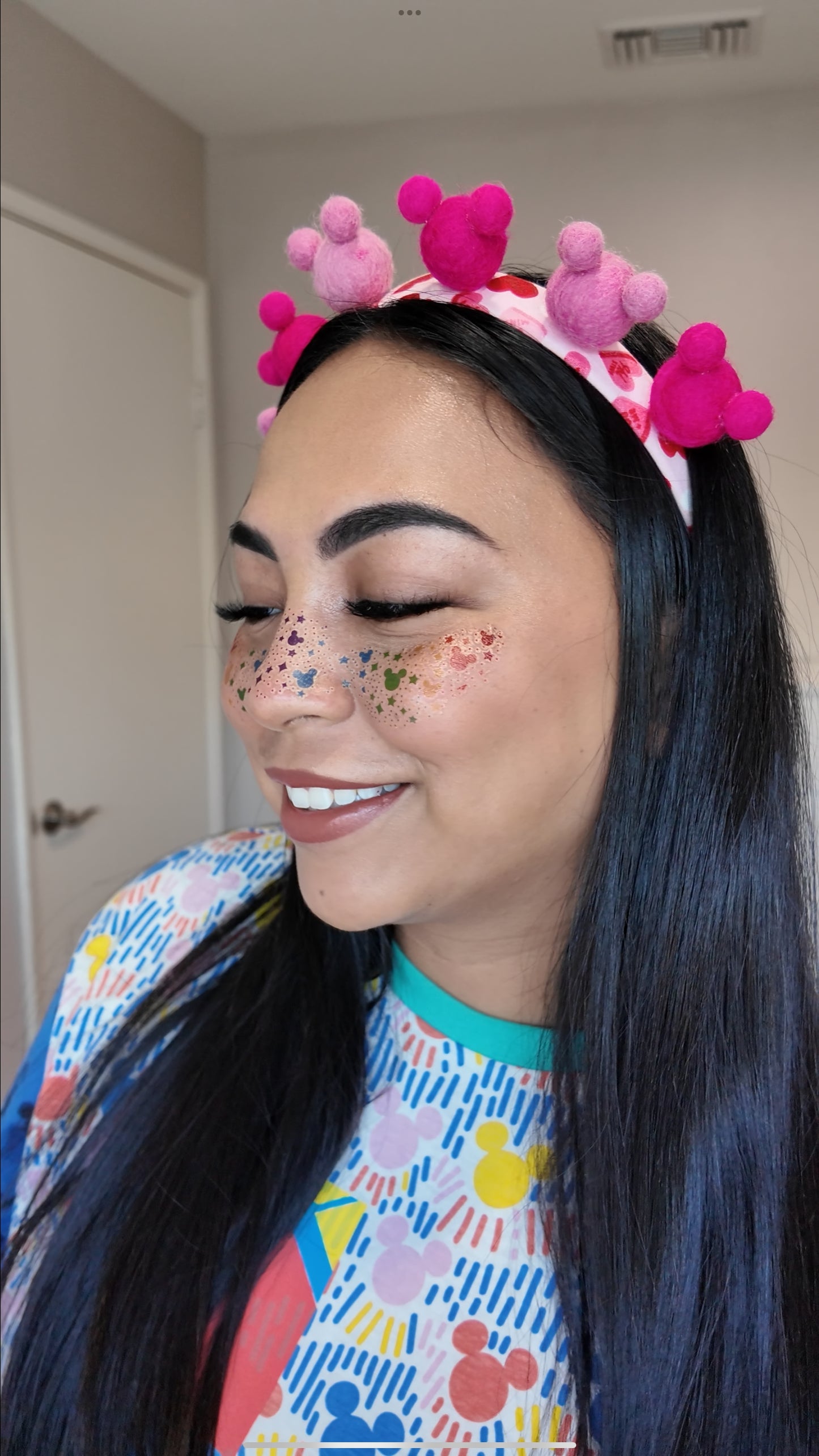 Rainbow Mouse Pixie Dust Freckles (Matte)