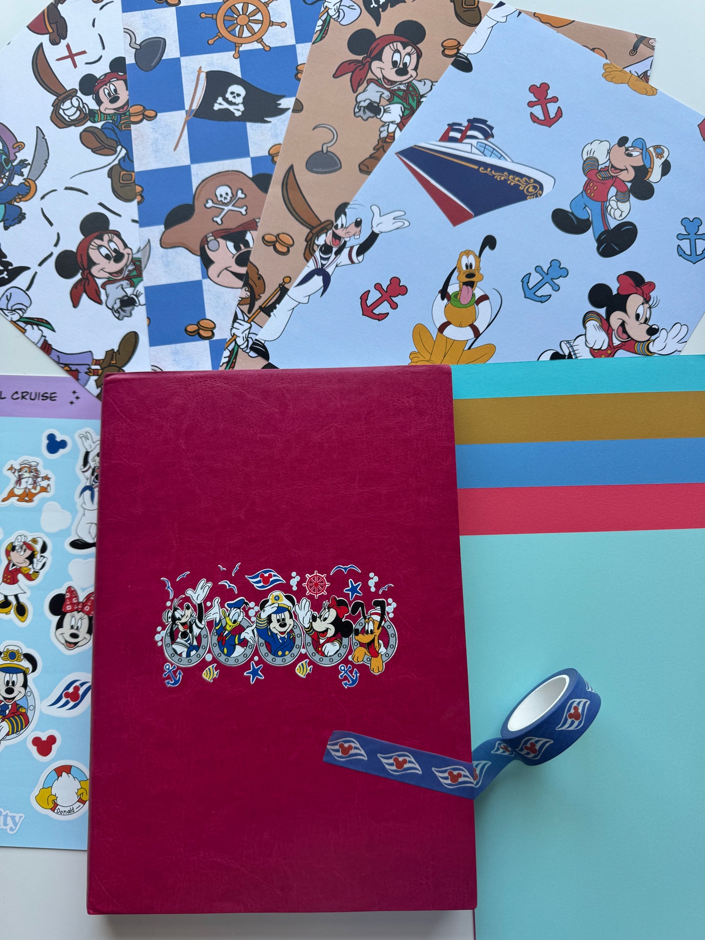 Junk Journal Kit (Mickey Cruise Line)