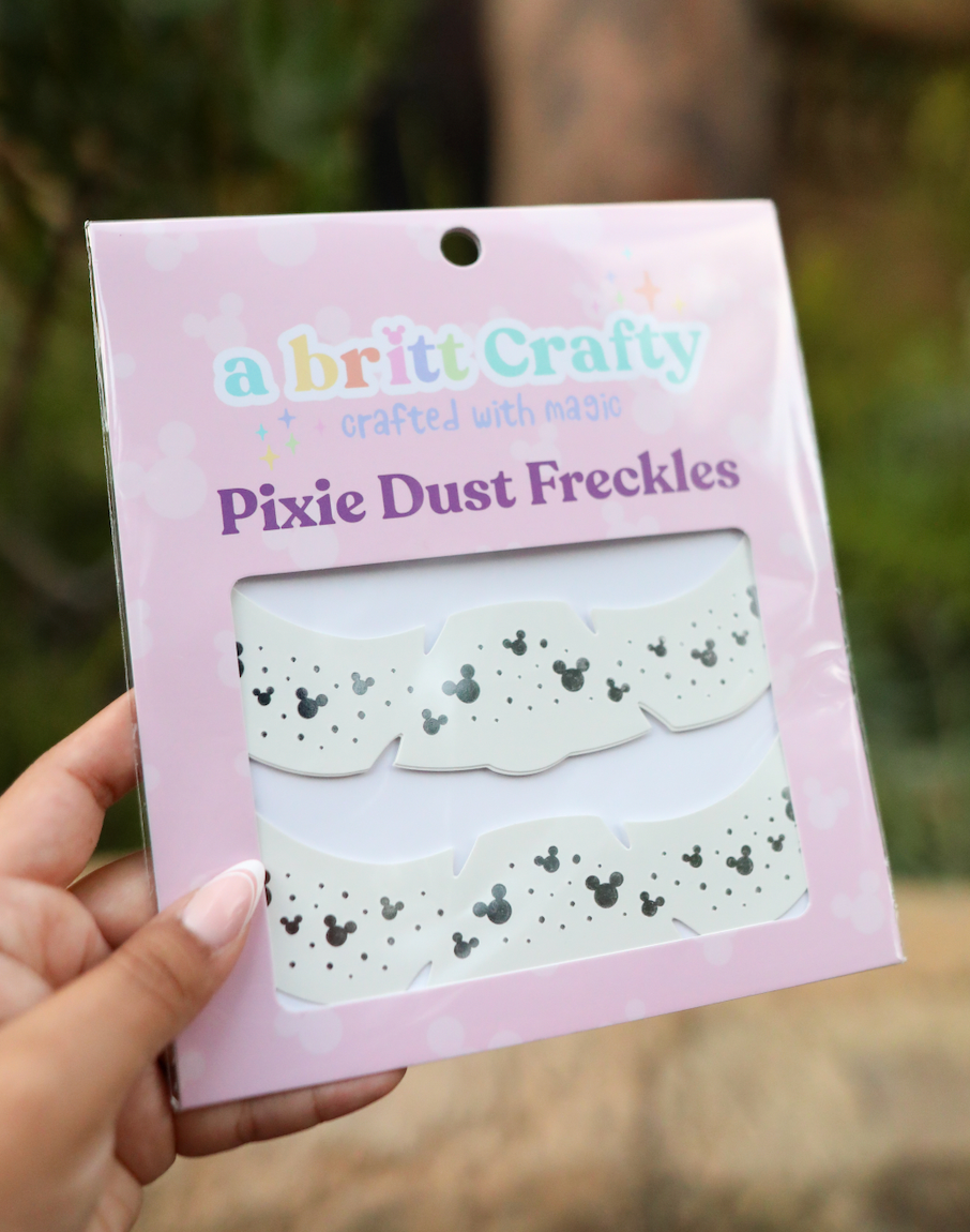 SILVER Pixie Dust Freckles