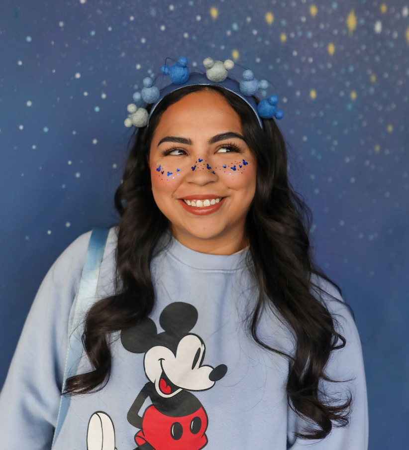 ROYAL BLUE Pixie Dust Freckles (READY TO SHIP)