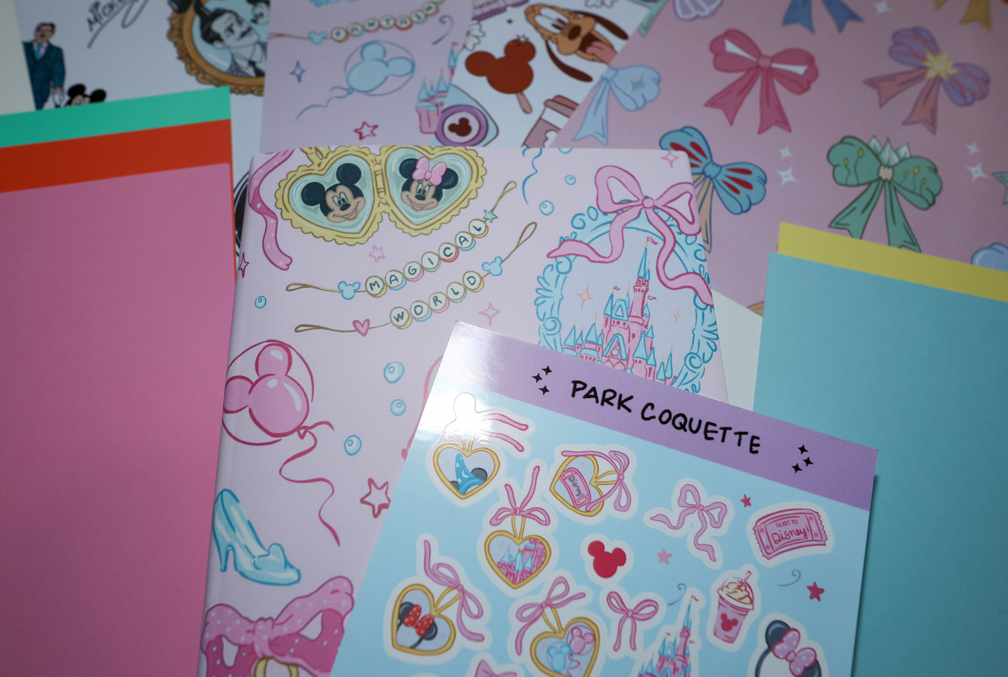 Junk Journal Kit (Pink Park Coquette)