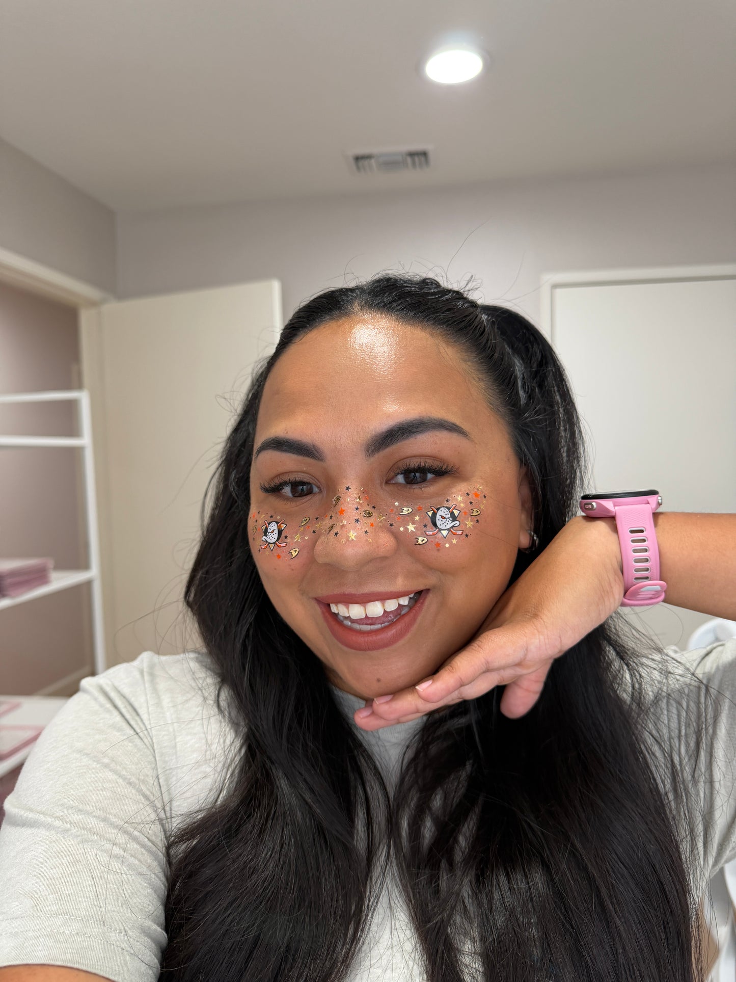 Anahiem Ducks freckles