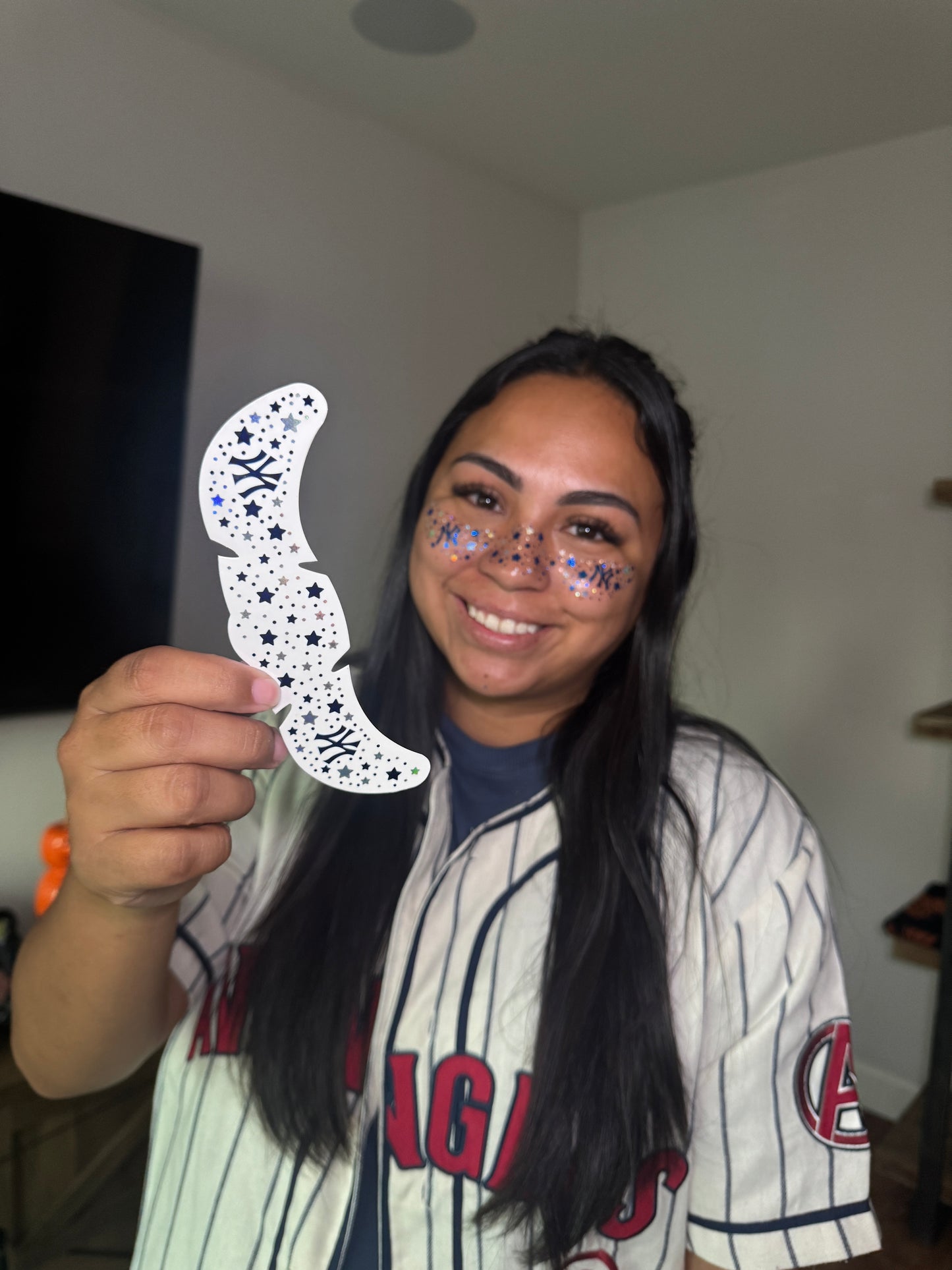 NY Yankees freckles