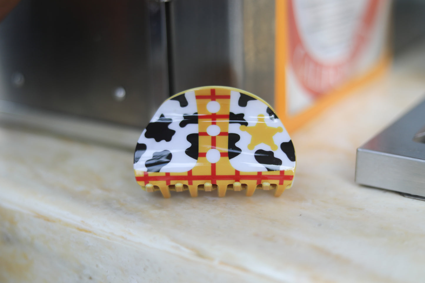 Toy Cowboy Claw Clip