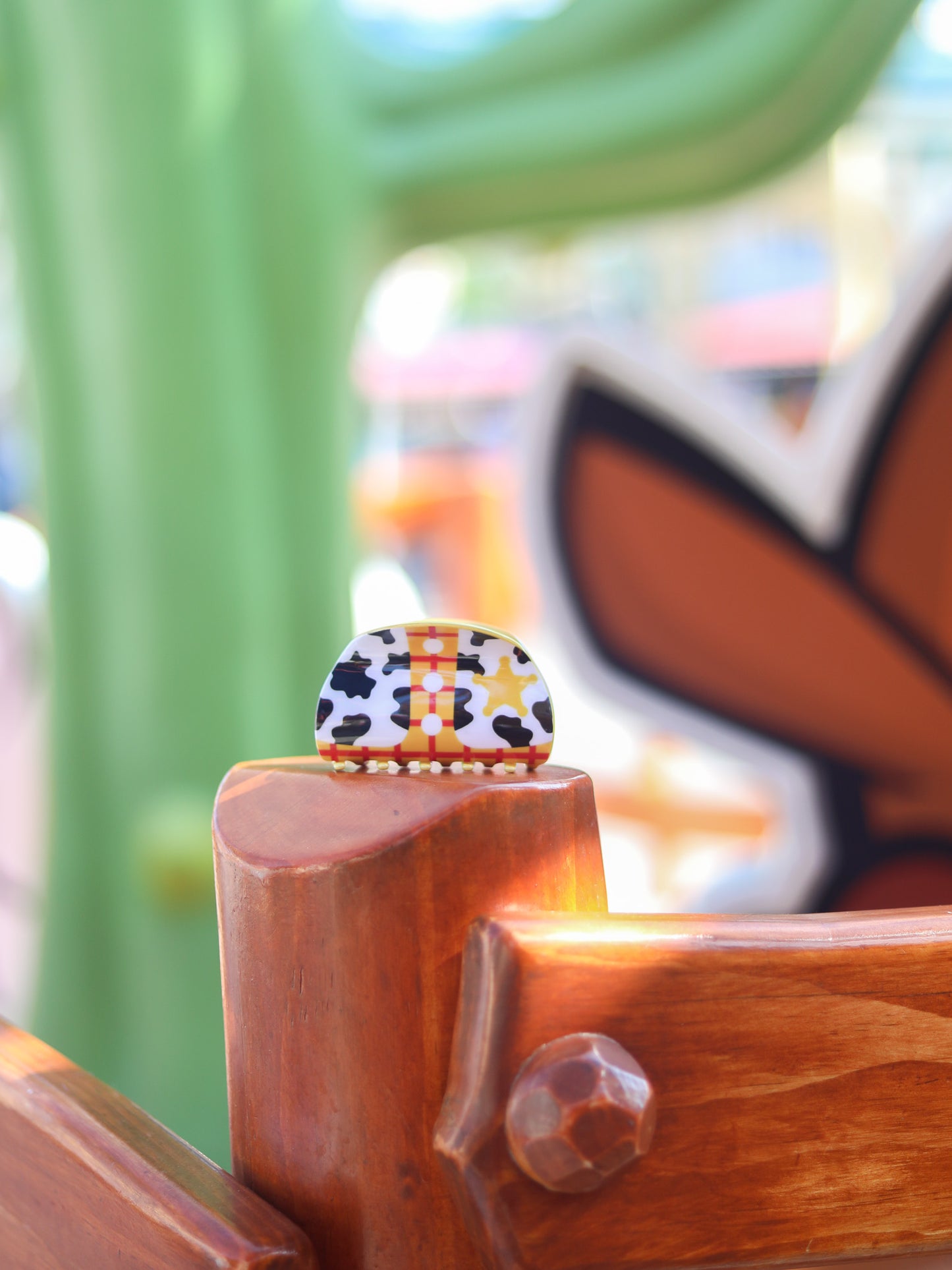 Toy Cowboy Claw Clip