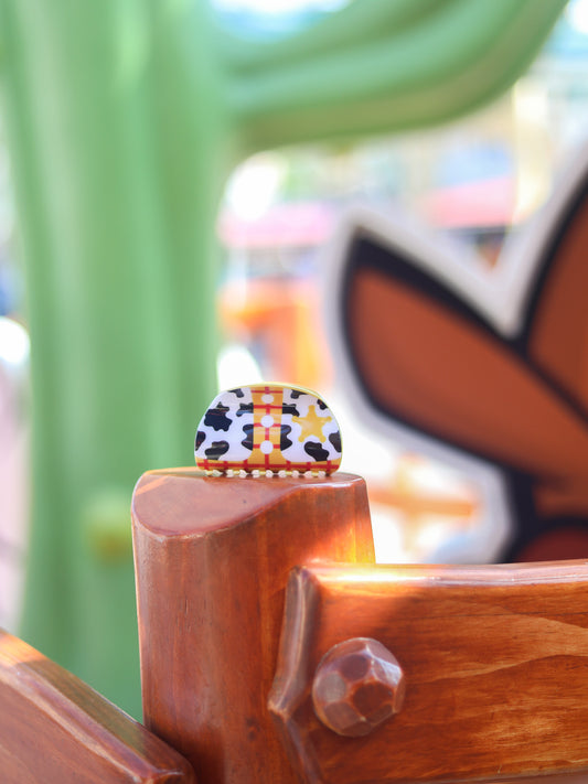 Toy Cowboy Claw Clip