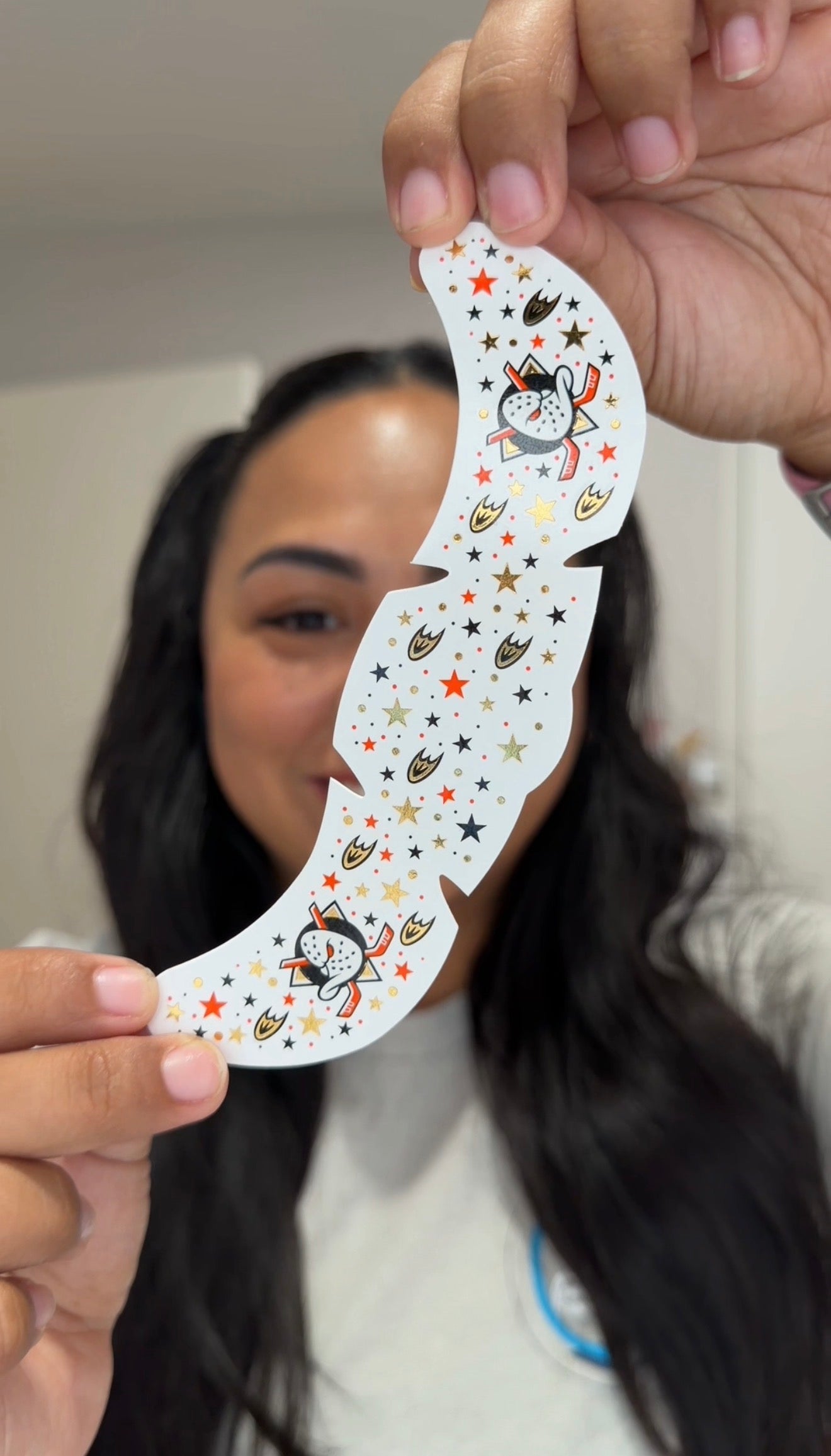 Anahiem Ducks freckles