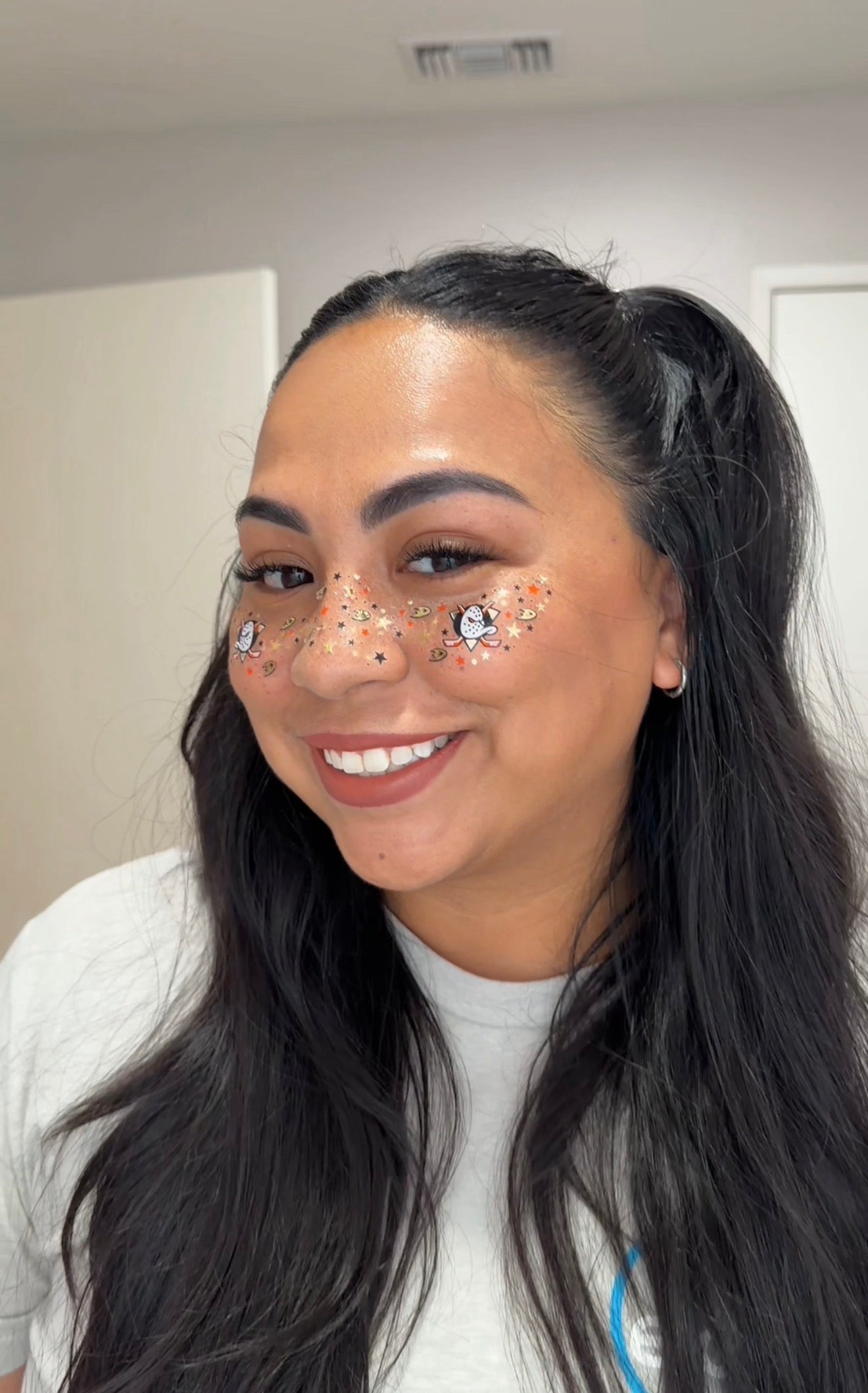 Anahiem Ducks freckles