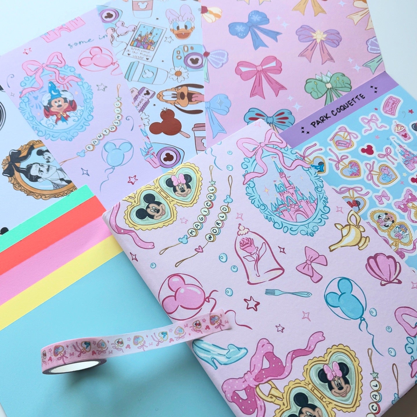 Junk Journal Kit (Pink Park Coquette)