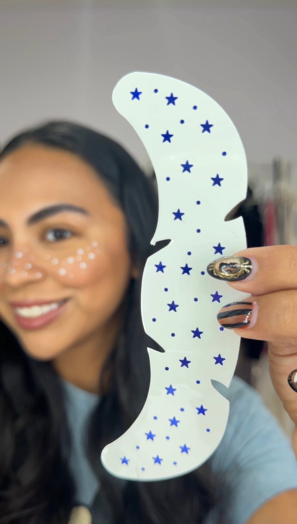 Mini Blue Pixie Dust Freckles