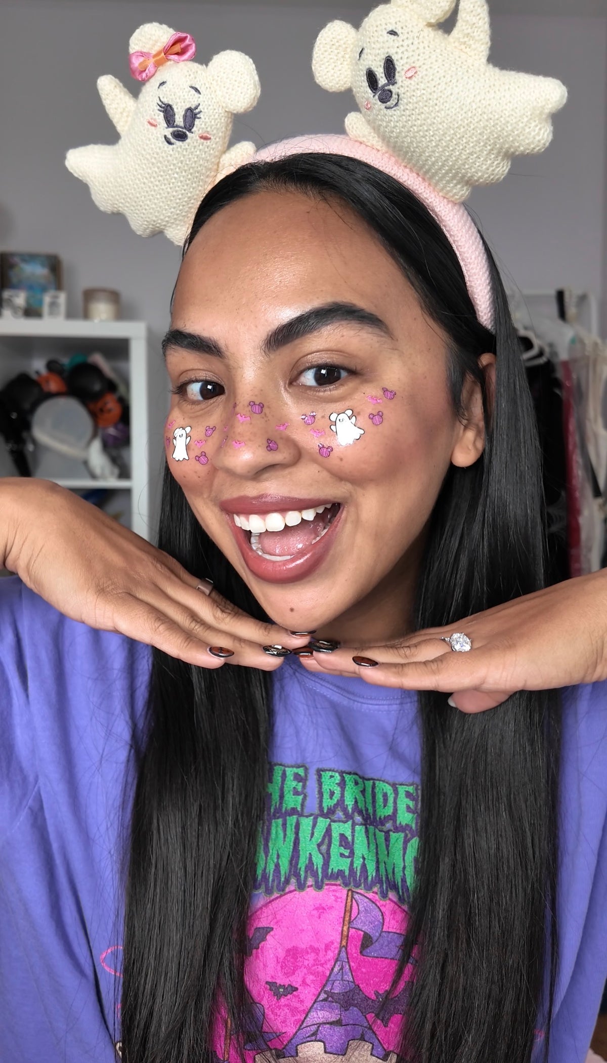 Pink Ghostie (Glow in the Dark) Pixie Dust Freckles