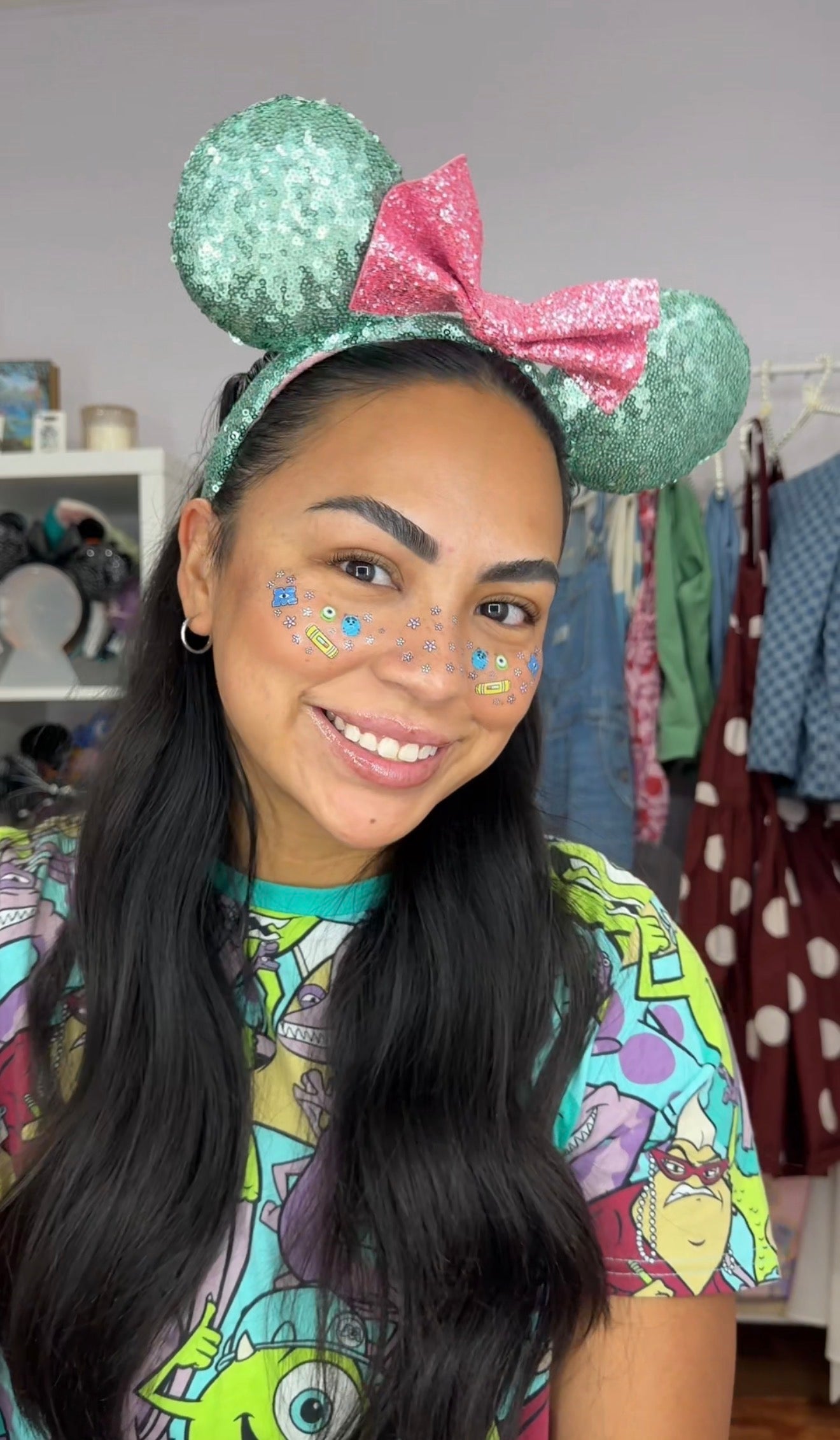 Monsters Inc Pixie Dust Freckles (Ready to Ship)