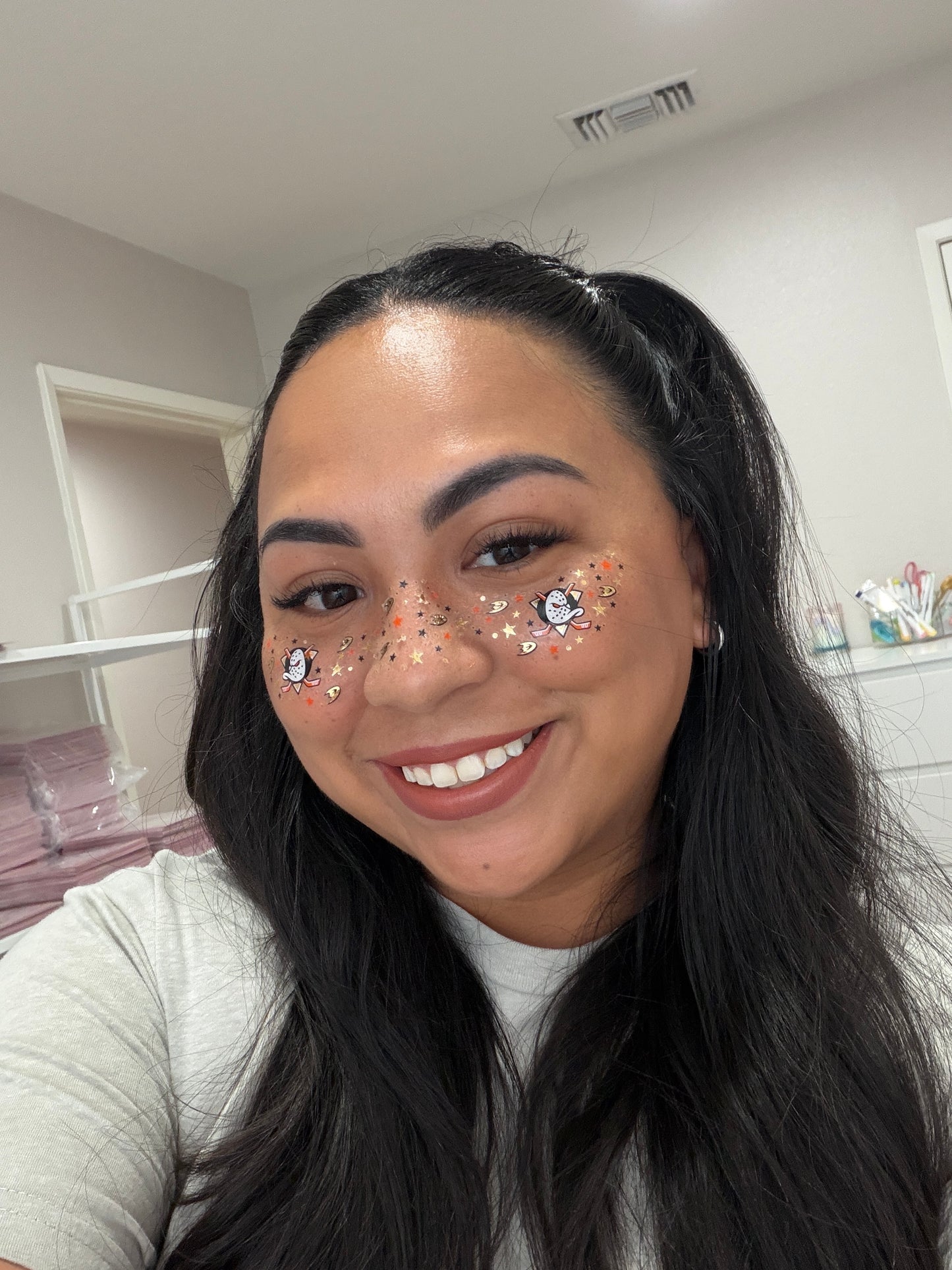 Anahiem Ducks freckles