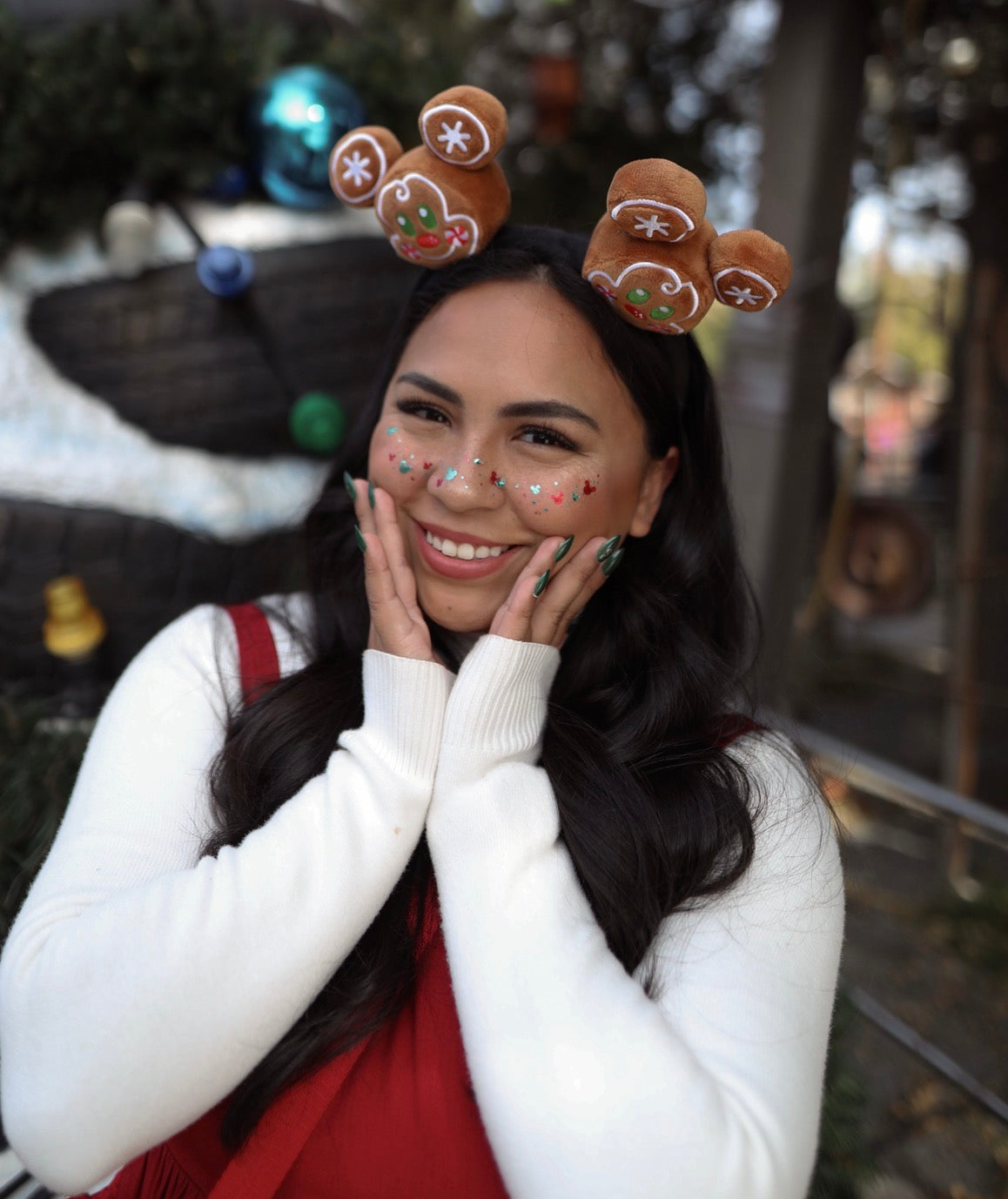Red & Green Pixie Dust Freckles