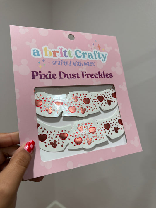 Be Mine Rose Gold Pixie Dust Freckles (Ready to Ship)