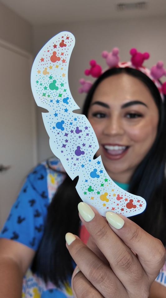 Rainbow Mouse Pixie Dust Freckles (Matte)
