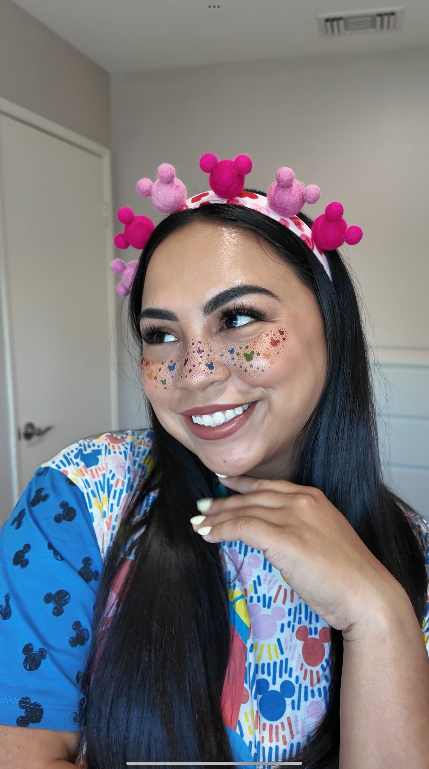 Rainbow Mouse Pixie Dust Freckles (Matte)
