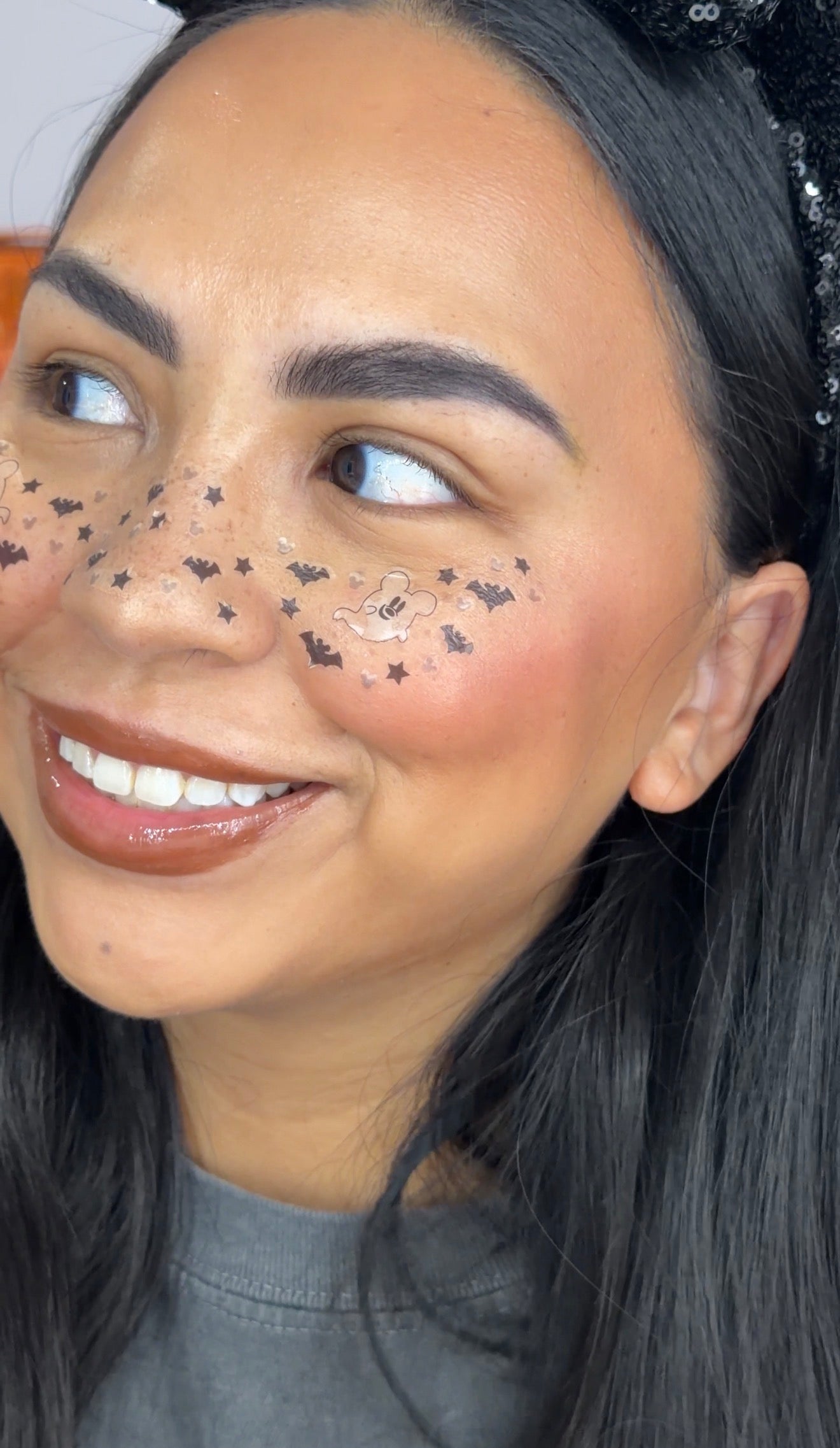 GLOW IN THE DARK Mouse Ghost Pixie Dust Freckles