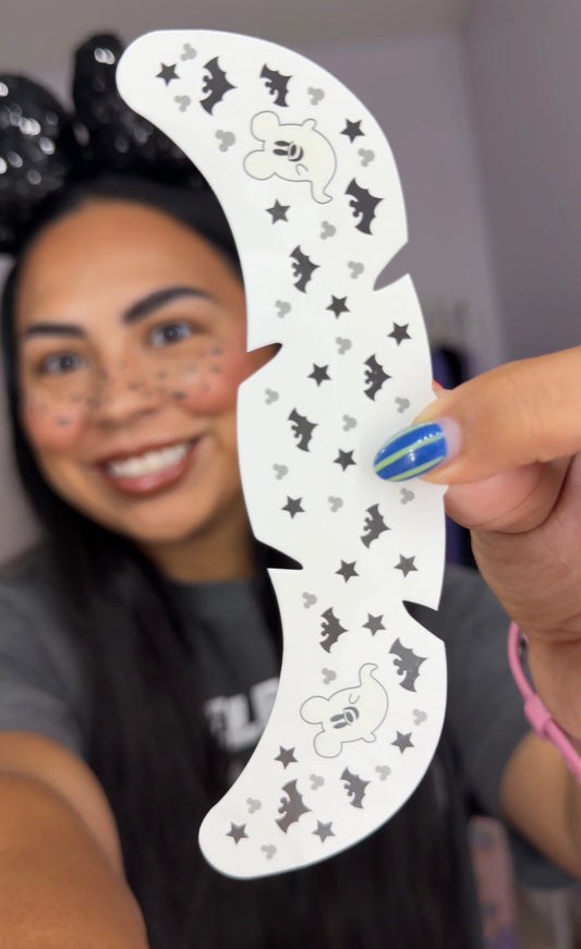 GLOW IN THE DARK Mouse Ghost Pixie Dust Freckles
