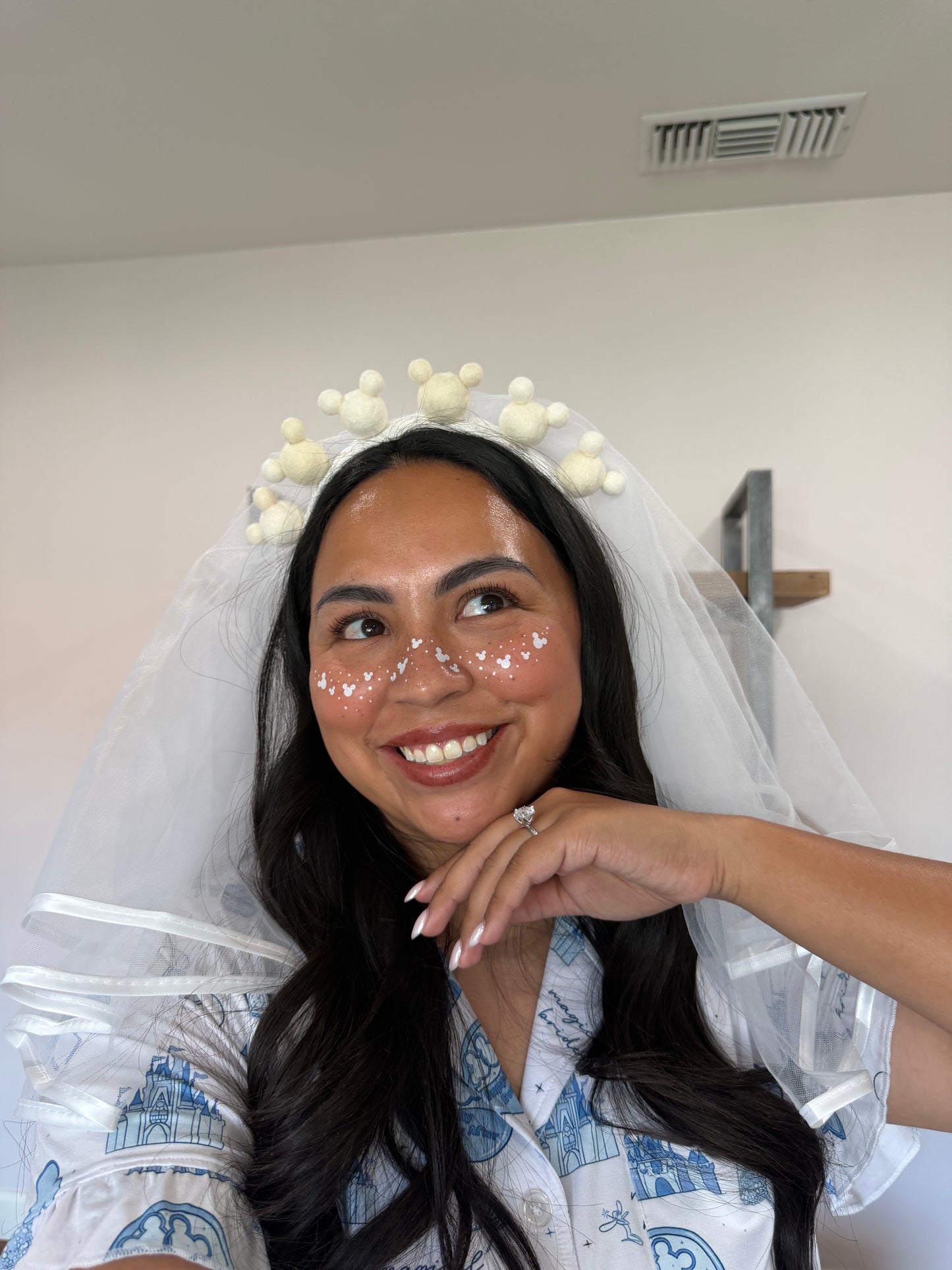 Bridal (white matte) Pixie Dust Freckles