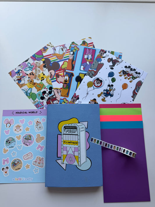 Junk Journal Kit (Disney Trash)