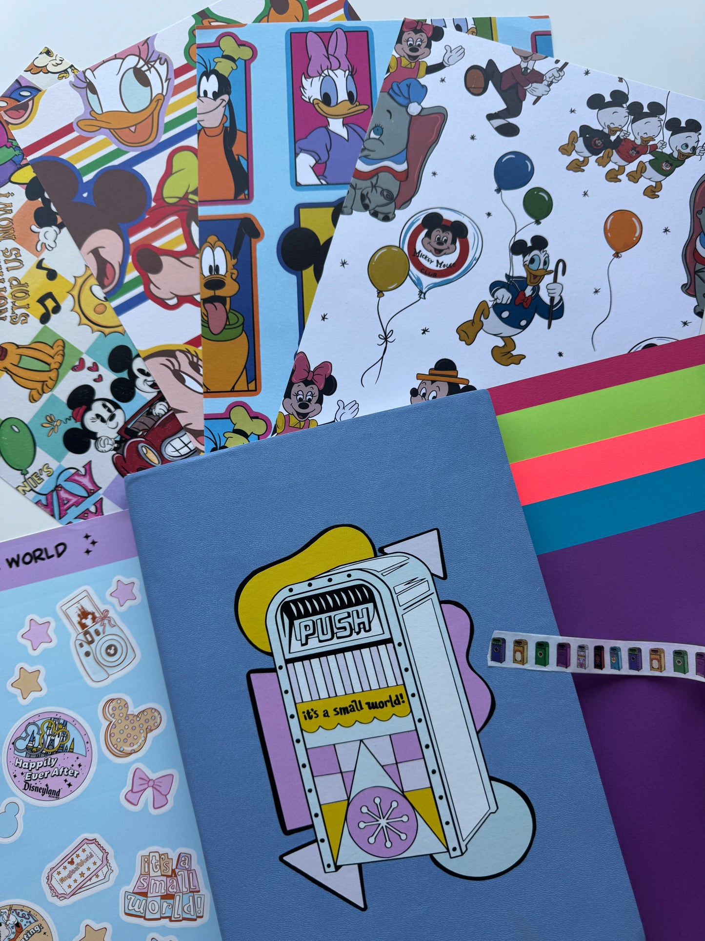 Junk Journal Kit (Disney Trash)