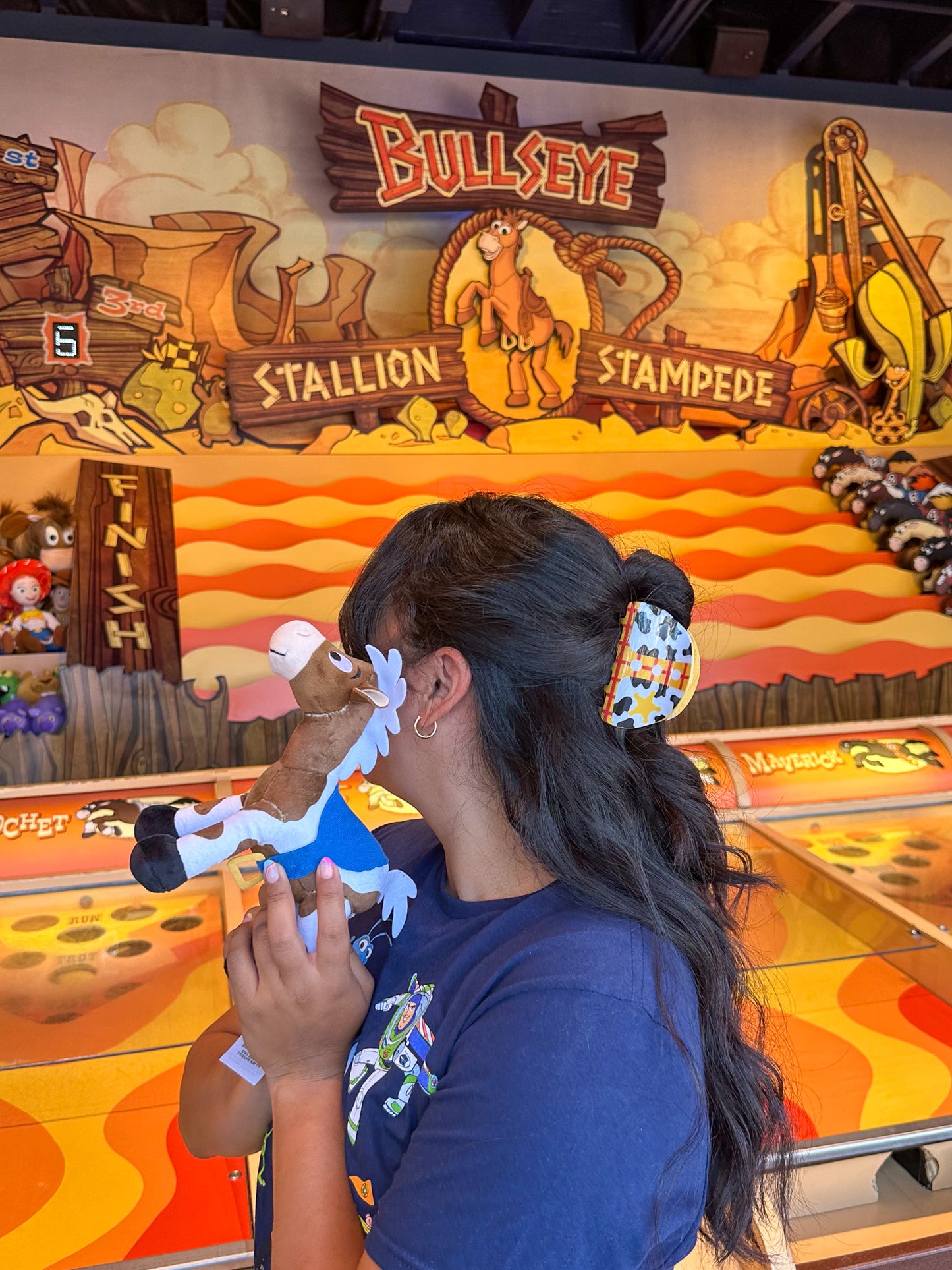 Toy Cowboy Claw Clip