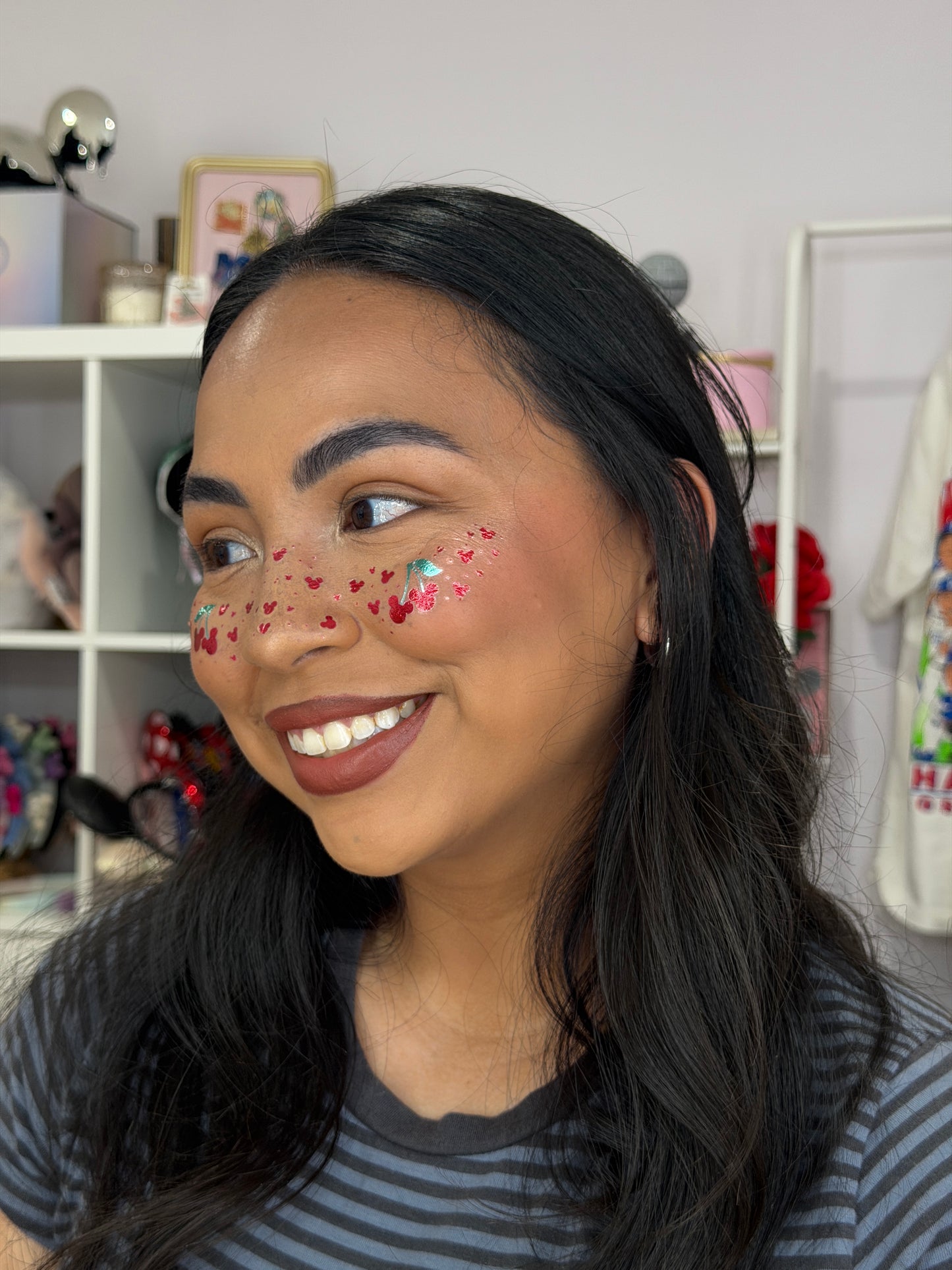 Cherry Pixie Dust Freckles (Ready to Ship)