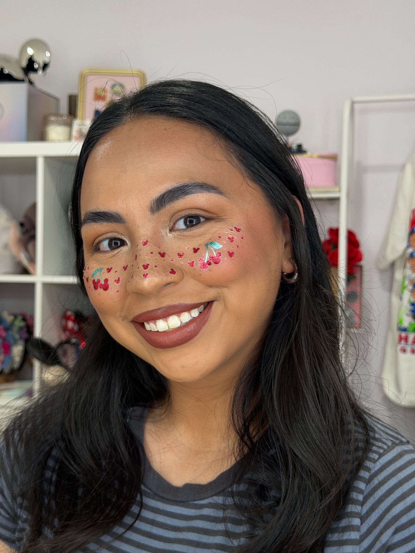 Cherry Pixie Dust Freckles (Ready to Ship)