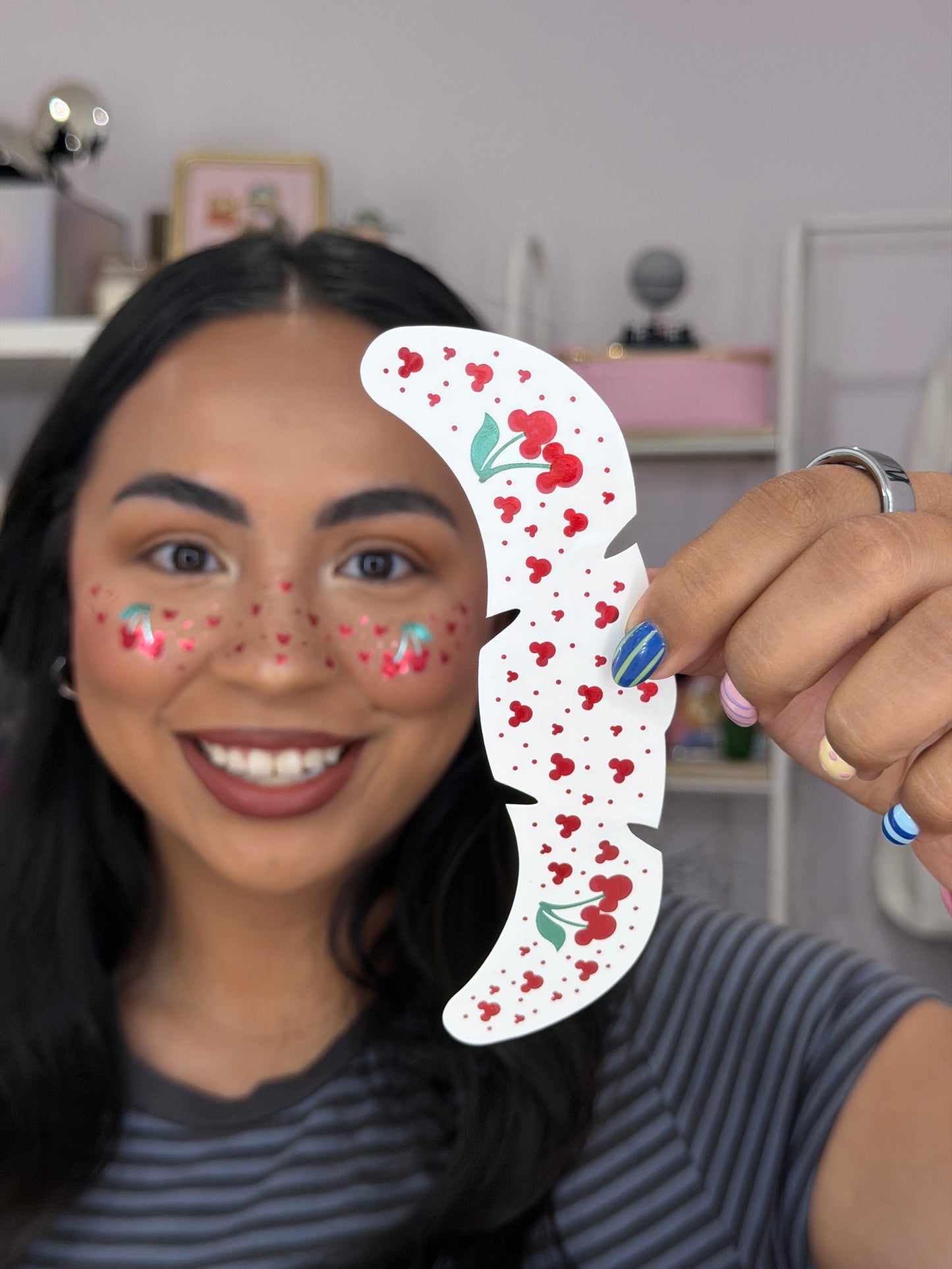 Cherry Pixie Dust Freckles (Ready to Ship)
