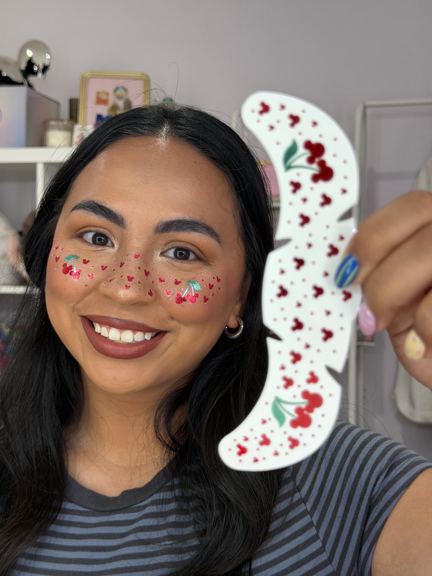 Cherry Pixie Dust Freckles (Ready to Ship)