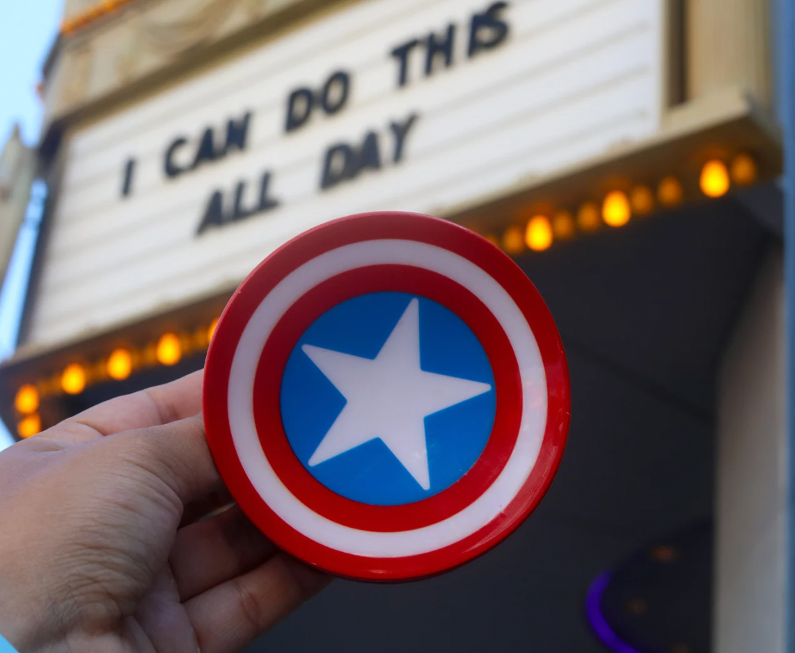 Captain America Claw Clip