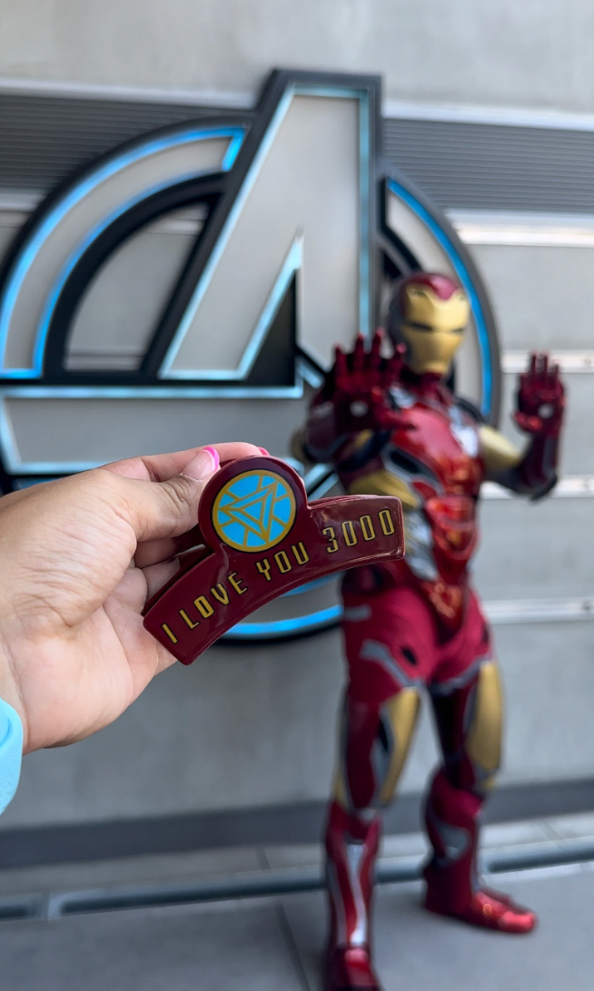 Iron Man Claw Clip