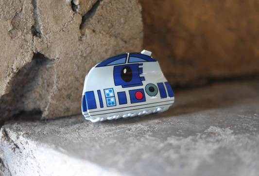 Blue Droid Claw Clip