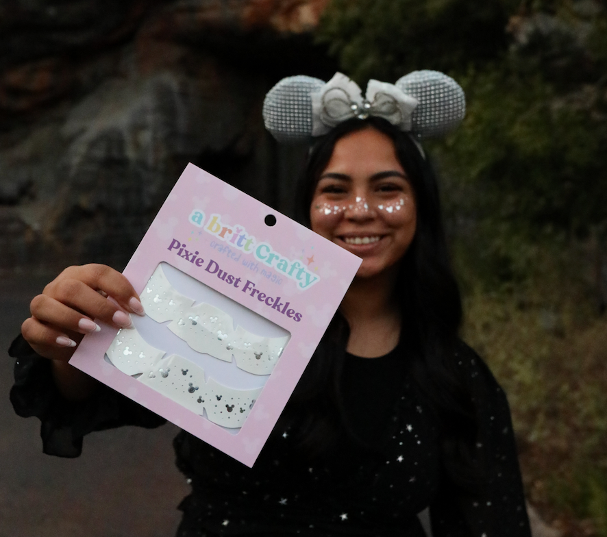 SILVER Pixie Dust Freckles