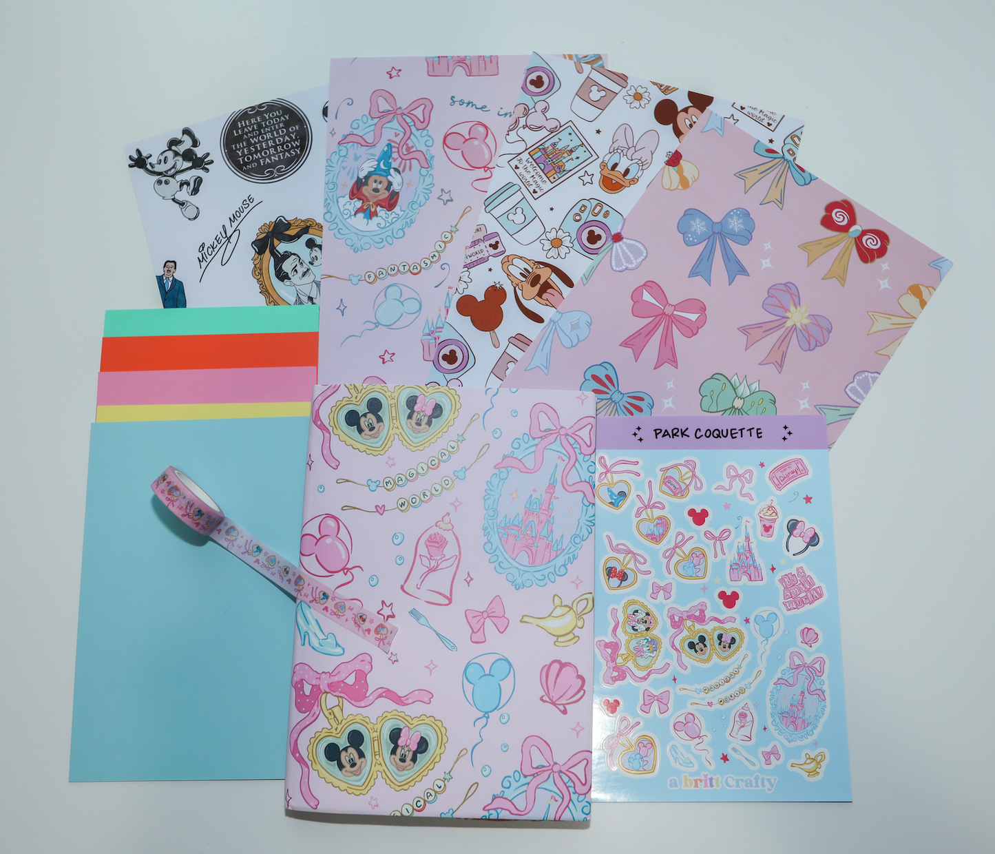 Junk Journal Kit (Pink Park Coquette)