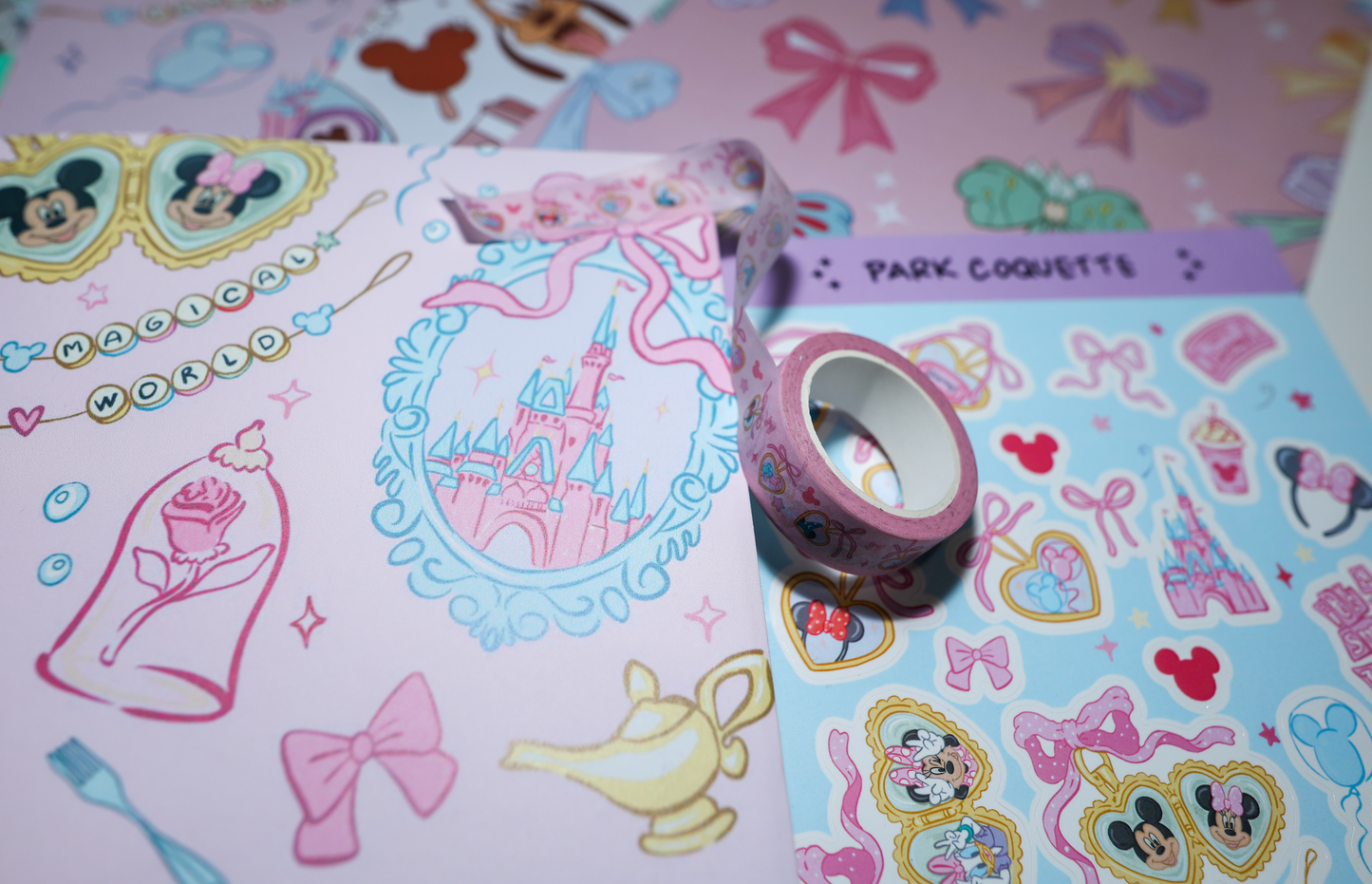 Junk Journal Kit (Pink Park Coquette)