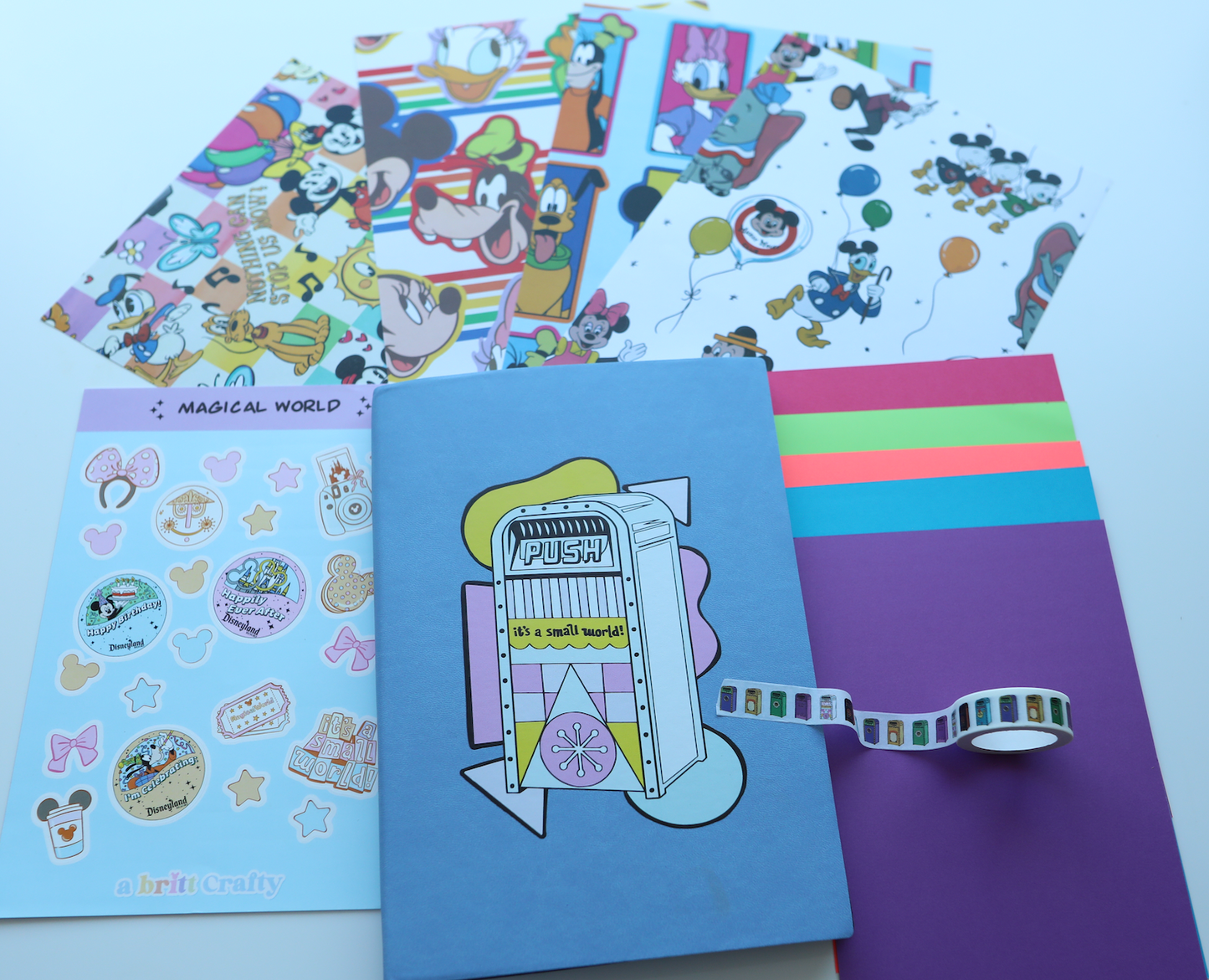 Junk Journal Kit (Disney Trash)